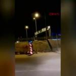 Karantinadan 'levha' kılığında kaçtı