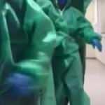 Sağlık çalışanlarının dansı sosyal medyaya damga vurdu