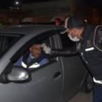Şehre giren herkesin ateşi ölçülüyor