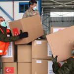 Türkiye'nin gönderdiği sağlık malzemeleri İspanya'ya ulaştı