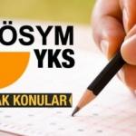 2020 YKS (Üniversite) sınavında hangi konuların çıkacağı açıklandı!