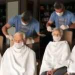 İş adamı Sadettin Saran, anne ve babasının sa&ccedil;larını kesti!