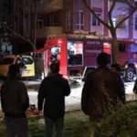 Annesini rehin alıp, evi ateşe verdi