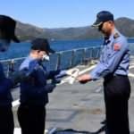 Bahriyelilerden koronavir&uuml;se karşı yoğun &ouml;nlem