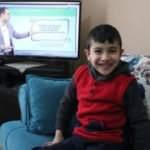 EBA'yı izleyemiyordu, televizyon hediye edildi