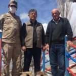 Keklik avlamak i&ccedil;in kurduğu tuzağa kendisi d&uuml;şt&uuml;