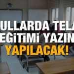 Okullarda telafi eğitimi koronavirüs sebebiyle yazın mı yapılacak?