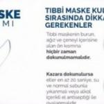 Tıbbi maske kullanımı sırasında nelere dikkat edilmeli