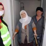 72 yaşındaki Havva teyzeden ekipleri duygulandıran dua