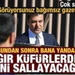 &Ccedil;ok sert tepki: Kim ki bundan sonra bana yandaş derse! Ağır k&uuml;f&uuml;rlerden birini sallayacağım...
