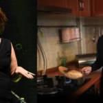 Usta şarkıcı Nazan &Ouml;ncel ekmeği kızartarak dezenfekte etti! 