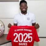 Alphonso Davies imzayı attı!