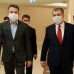 Sağlık Bakanı Koca, Tarım ve Orman Bakanı Pakdemirli ile bir araya geldi