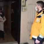 Sağlık personeli 45 günlük bebeğini kameradan ve kapıdan görebiliyor
