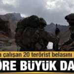 Sızma girişiminde bulunan 20 terörist etkisiz hale getirildi