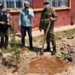Barış Pınarı bölgesinde içme suyu ve ağaçlandırma faaliyetleri sürüyor