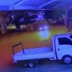 En olmadık yerde drift yaptı! Polisi görünce...