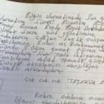 Karantinası biten vatandaştan duygulandıran not