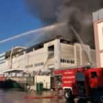 Gebze'de korkutan fabrika yangını