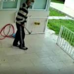 Kediye önce keser attı, sonra zehirlemeye çalıştı