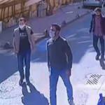 Maskeli magandalar iki işletmeciyi tekme tokat dövdü