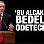 Cumhurbaşkanı Erdoğan'dan PKK'nın alçak saldırısına tepki