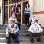 Evlat nöbetindeki babadan dikkat çeken sözler: HDP'li Beştaş arka kapıdan kaçtı