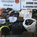 İpsala'da 1,2 milyon lira değerinde kaçak malzeme ele geçirildi