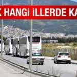 Şehirler arası seyahat yasağı ne zaman kalkacak? seyahat yasağı hangi illerde devam ediyor?