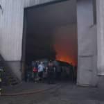Kocaeli’de fabrika yangını