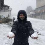 Mayıs ayında Uludağ beyaza büründü