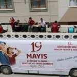 Ülkelerine dönemeyen yabancı öğrencilere 19 Mayıs süprizi