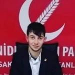 Yeniden Refah Partisi Gençlik Kolları Başkanı, kazada öldü
