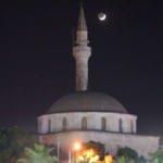 Cami ile hilal buluşması mest etti
