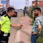 Emniyet Müdürü'nün 'akülü bisiklet' hediye ettiği Azat'ın büyük sevinci