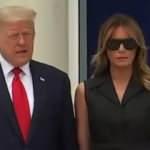 Trump'ın eşi Melania'ya canlı yayındaki baskısı viral oldu