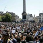 ABD'de korkutan iddia: Göstericiler virüsün yayılmasına neden olabilir