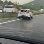 Ankara otobanında zincirleme kaza