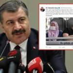 Bakan Koca'nın fotoğrafını paylaştığı kişiden ilginç savunma