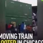 Chicago'da treni yağmaladılar!