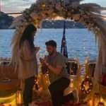 Ozan Tufan'dan Rojin Haspolat'a evlilik teklifi