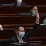 Hong Kong parlamentosunda Çin Milli Marşı yasası kabul edildi