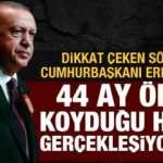 Erdoğan’ın 44 ay önce koyduğu hedef gerçekleşiyor mu?