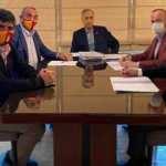 Galatasaray yöneticilerinden Mustafa Cengiz'e ziyaret