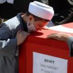 İdlib şehidine veda