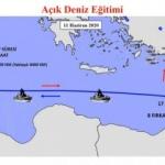 TSK animasyon olarak paylaştı! Akdeniz'de gövde gösterisi