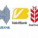 Ziraat Bankası, Halkbank ve Vakıfbank'ta bayrak değişimi
