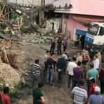 Amasya'da inşaat halindeki bina çöktü: 4 yaralı