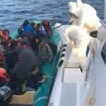 Çanakkale açıklarında 125 sığınmacı kurtarıldı