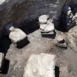 İnşaat kazısı sırasında tarihi hamam bulundu